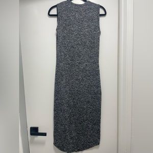 Joe fresh extra small, gray and black long dress
